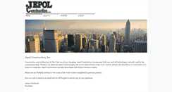 Desktop Screenshot of jepolconstruction.com