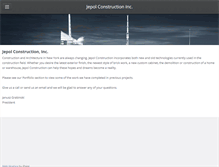 Tablet Screenshot of jepolconstruction.com